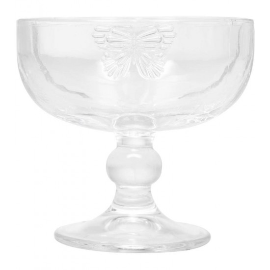 Taça Para Sobremesa De Vidro Butterfly
